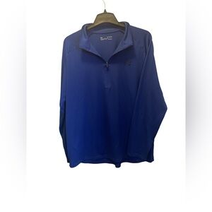 Under Armour Men's Deep Blue Half-Zip Sweatshirt